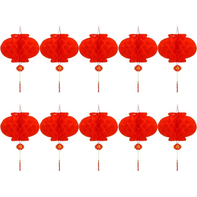 Kit Créatif Enfant - Lanternes Chinoises à Fabriquer Soi-même - Poisson Rouge - DIY