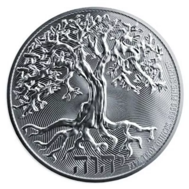 Tree of Life 2020 Baum des Lebens  1 OZ Silber Silver Argent Niue in Kapsel