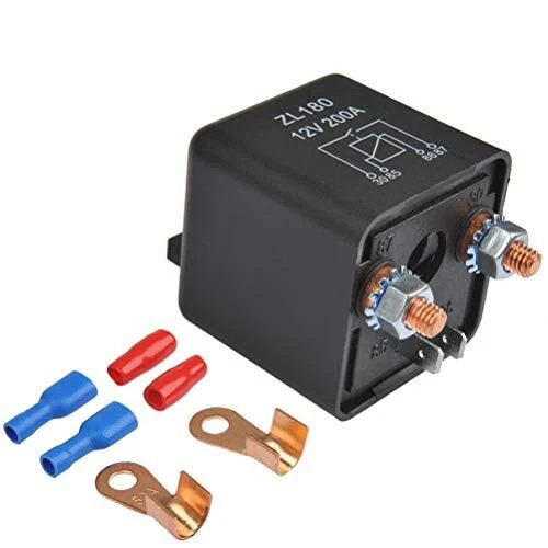 ARCELI Car Relays 12V 200A - Relais de Voiture pour Moteur de Voiture à Usage...