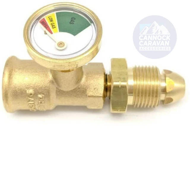 HILOW PROPANE LPG Presure Gauge Calor Gas Bottle Level Indicator £18.