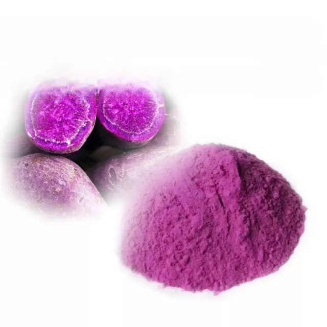 Poudre de patate douce violette pure500G2KG Rouleau de couleur très violet séché