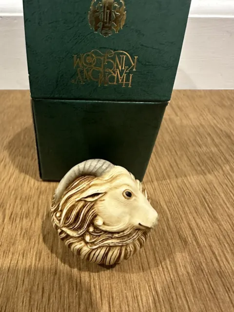 Harmony Kingdom Roly Polys Gleason Ram Goat Box by Adam Binder