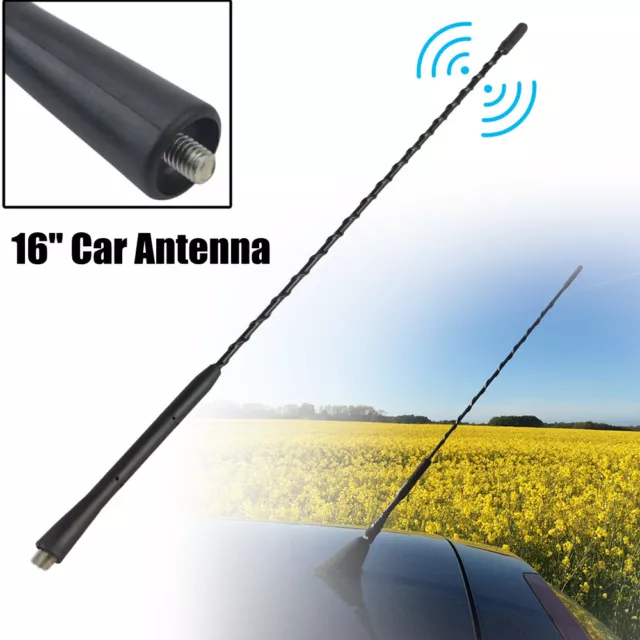 16" Universal Car Auto Roof Radio AM/FM Signal Antenna Aerial Extend Accessories