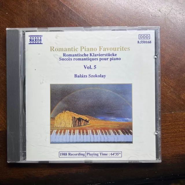Balazs Szokaolay - Romantic Piano Favourites  Vol. 5  - 1988 Recording CD