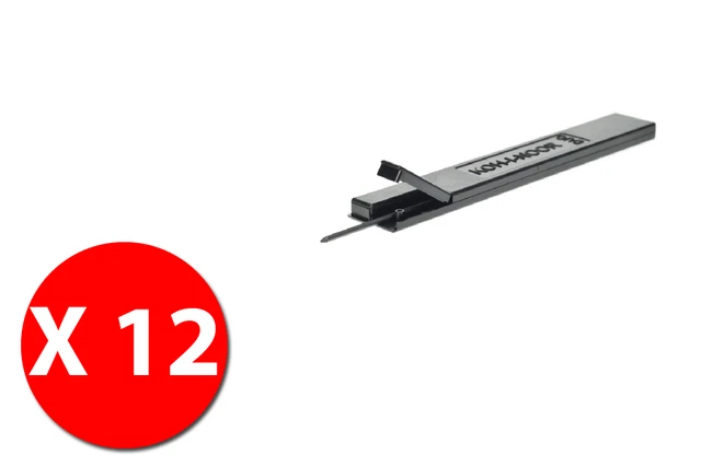 Mine Per Matite Meccaniche 0.5 Mm E 0.7 Mm - Confezione Da 120 Pezzi (60+60), Per Scrittura, Disegno, Lavoro Legno - Foto 4