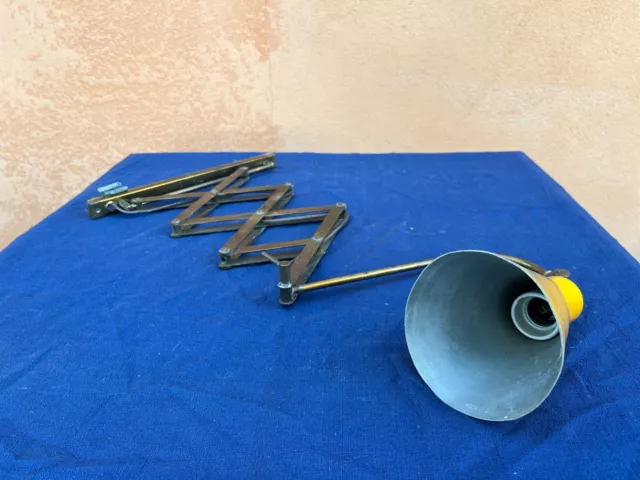 Lampada A Forbice Da Parete Industriale Old Lamp Italian Design Scissor Lamp