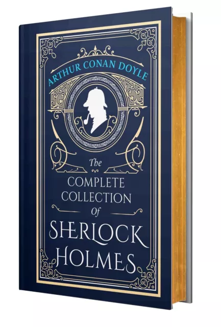 Arthur Conan Doyle Complete Collection Of Sherlock Holmes (Leather-bound) NEW