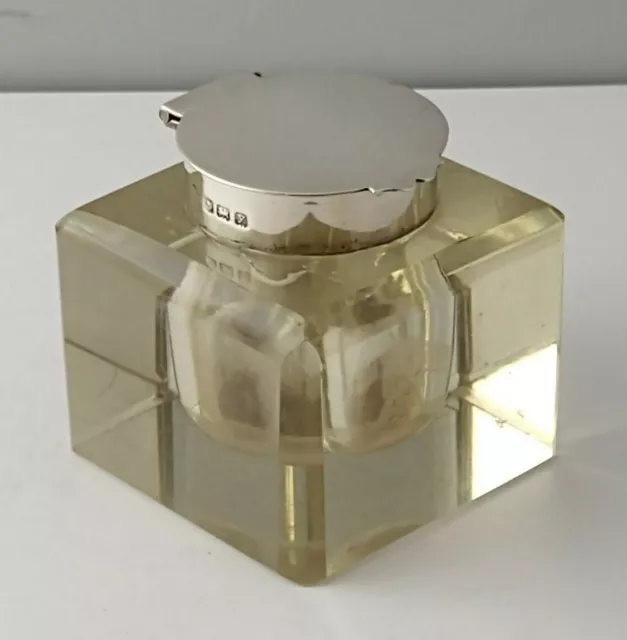 Inchiostro montato argento massiccio George V - birmano 1923