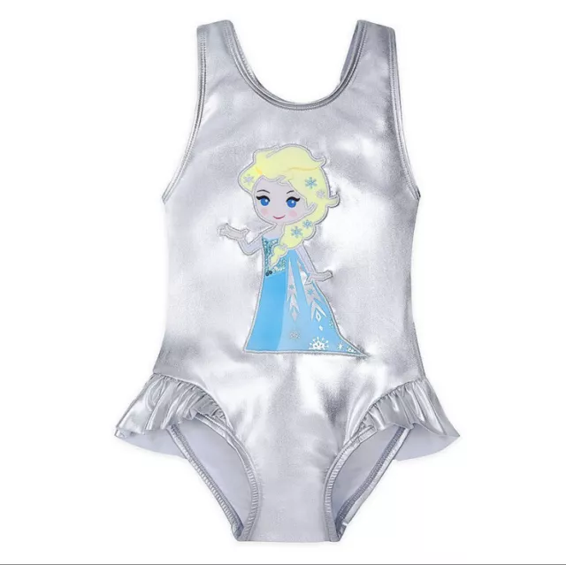 DISNEY FROZEN ELSA & Anna Toddler Girl Tankini Bikini Swimsuit Size 2T & 3T  NWT $11.99 - PicClick