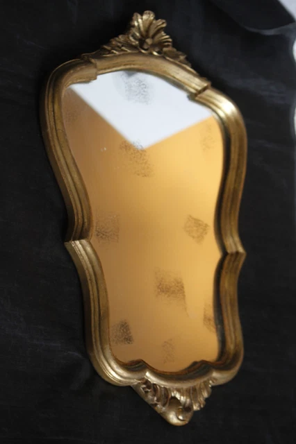Miroir Publicitaire Vintage Rolls-Royce - Encadré - Objet De Collection