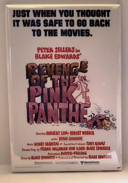 Revenge of the Pink Panther MAGNET 2"x3" Refrigerator Locker Movie Poster #1