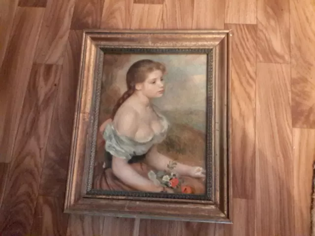 Reproduction Jeune Fille Aux Marguerites Par Auguste Renoir