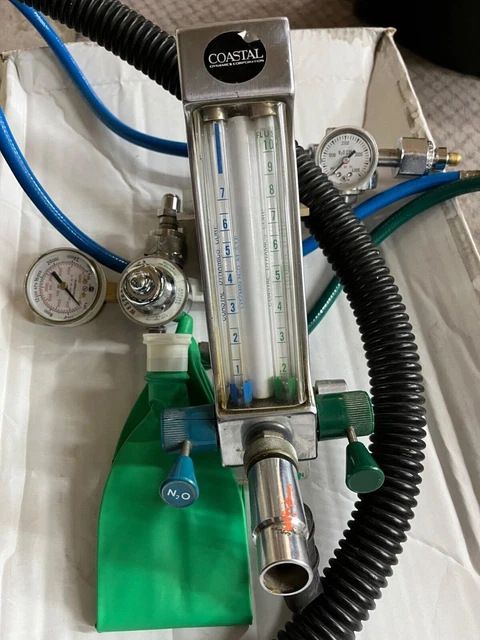 Dental Nitrous Oxide setup