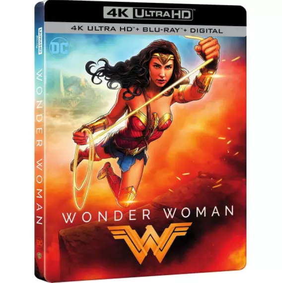 Wonder Woman 2017 Limited Edition SteelBook [4K Ultra HD + Blu-ray] VG