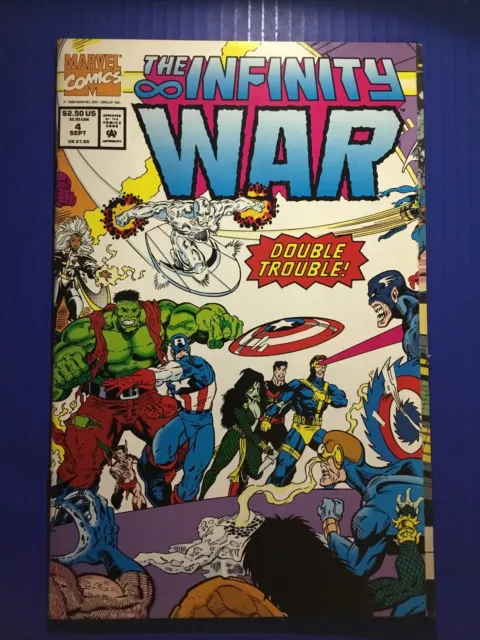 The Infinity War #4 September 1992 Marvel Comics D