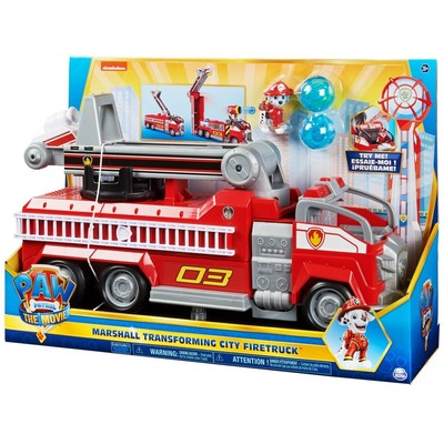 paw patrol transforming city