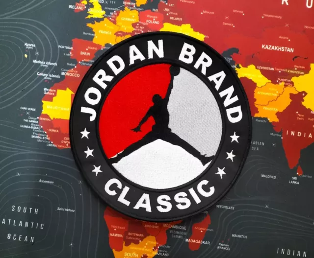 Patch ricamata Jordan brand classic toppa abbigliamento basket nba 2