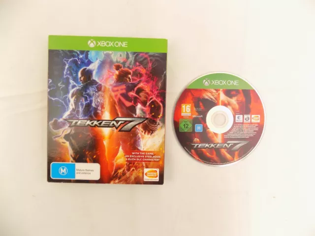 Mint Disc Xbox One Tekken 7 Steelbook Edition - Free Postage