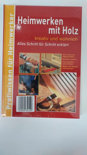 Profiwissen: Heimwerken mit Holz – kreativ und wohnlich  TIPPS  👍neu OVP