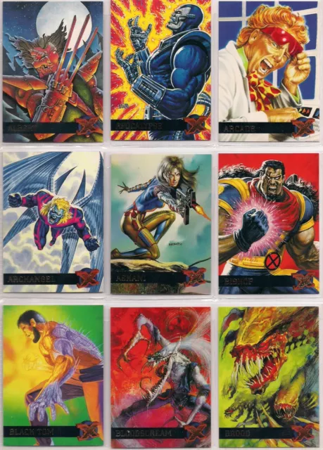 1995 '95 Fleer Ultra X-Men Marvel Base Card You Pick, Complete Finish Your Set