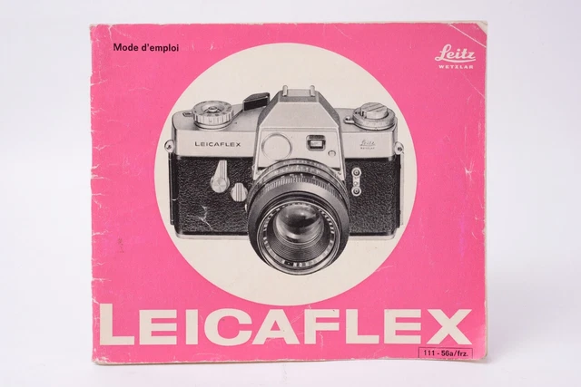 Notice - mode d'emploi LEICAFLEX en français, 27p