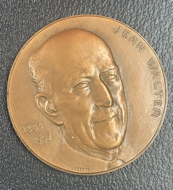 Médaille, les Mines de Zellidja (Jean Walter) 1883 1957 Corne d’abondance, Maroc