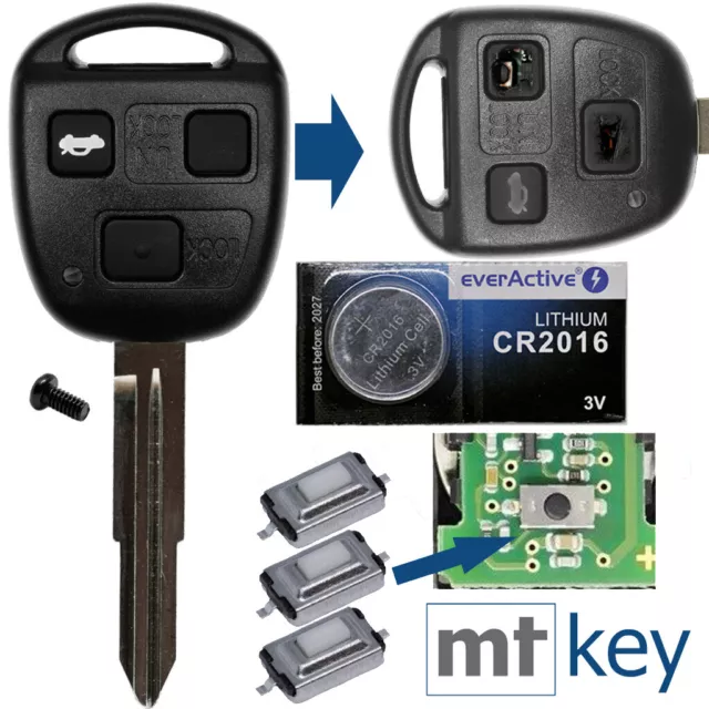 Ford Schlüssel Gehäuse ohne Rohling - Mr Key