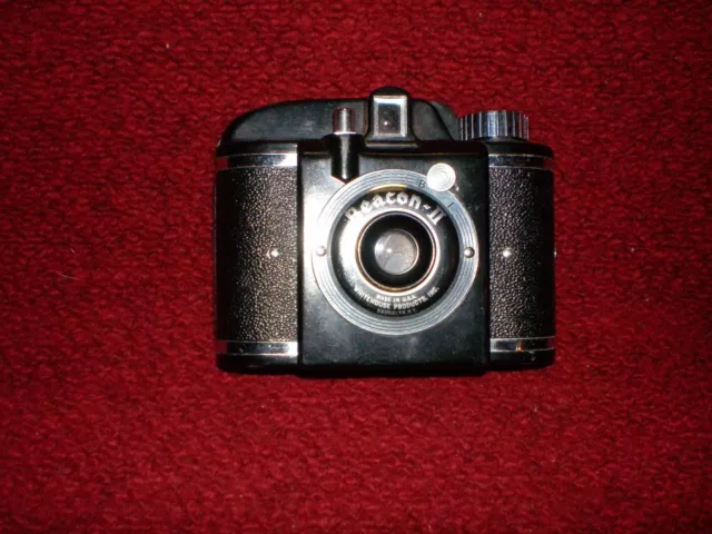 Vintage Whitehouse Beacon II Camera and Case Made in USA