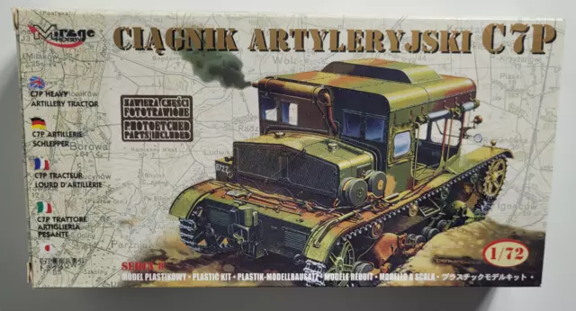 Mirage Hobby 72891 kit C7P Artillery Tractor in 1:72 *IMBALLO ORIGINALE*