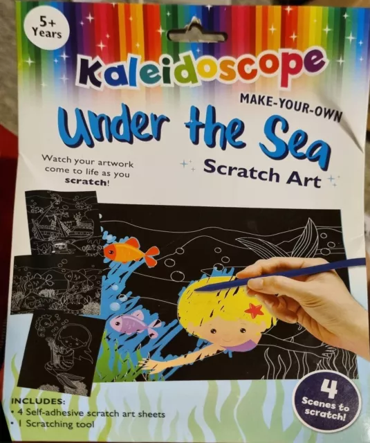 Under The Sea Scratch Art