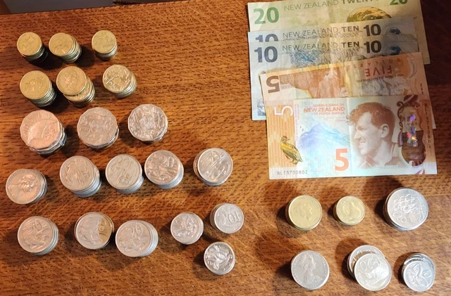 Rouleau De 100 Bandes Pour Pièces De 20 Centimes - Transparent Avec Bande Orange, Rangement Monnaie