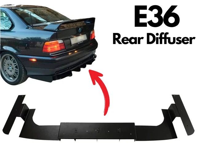 Paragolpes Trasero M3 Para Bmw E36 91-99 Serie 3 | Mismo Precio En Cuotas