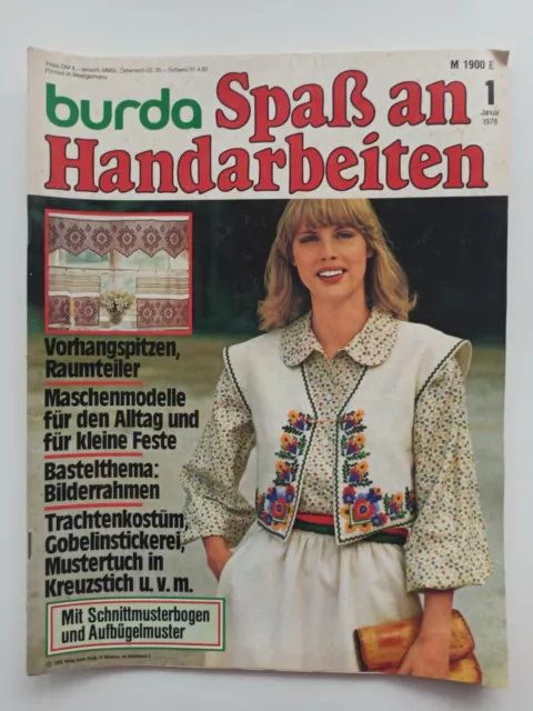 burda Spaß an Handarbeiten Januar/1978