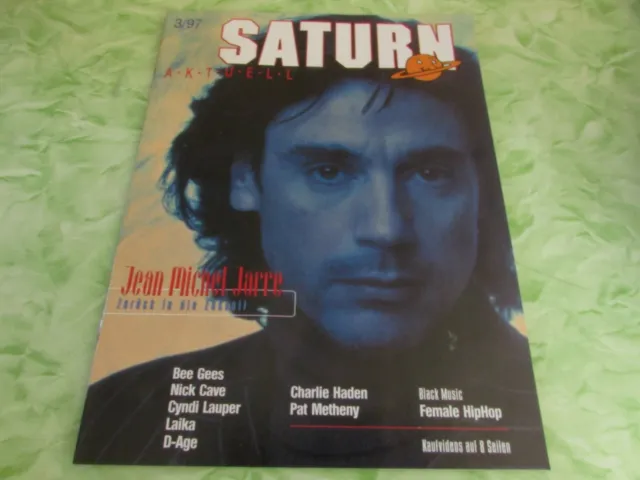 SATURN AKTUELL, Magazin, Nr. 3/1997, JEAN-MICHEL JARRE, CYNDI LAUPER