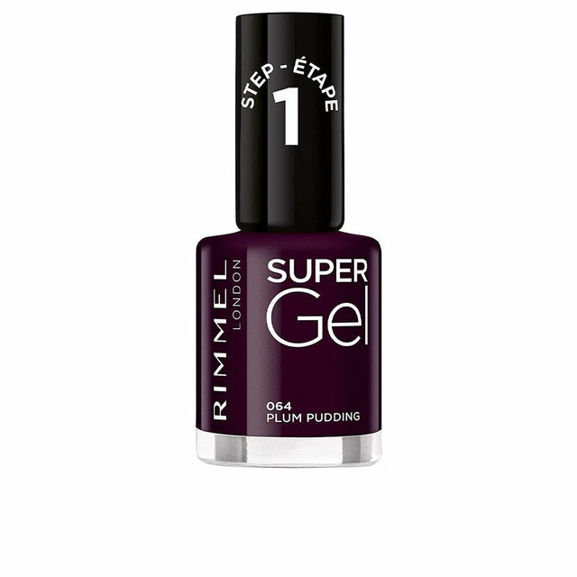 Nagellack Rimmel London Super Gel Plum Pudding Nº 064 [12 ml]