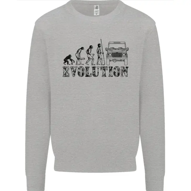 4x4 Evolution Off Roading Road Driving Mens Sweatshirt Jumper