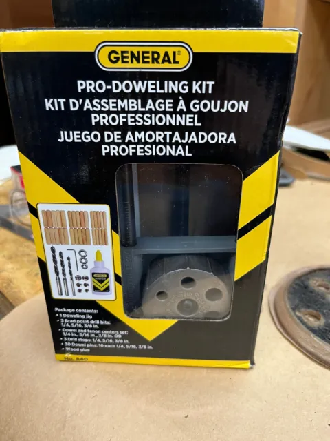 General Tools No. 840 Pro Doweling Kit, Brand New, Never Used
