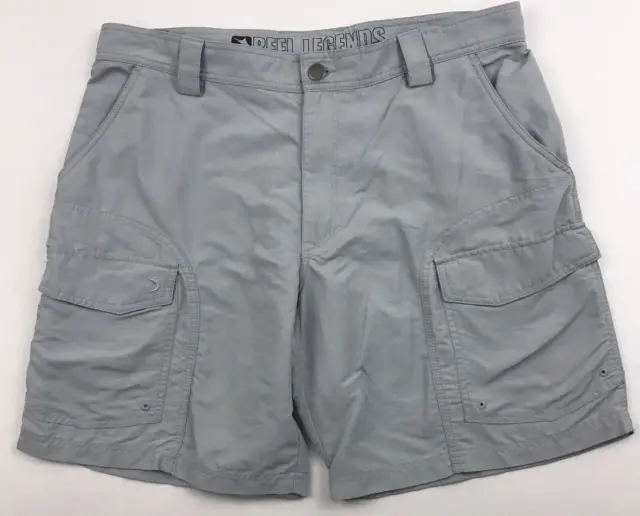 REEL LEGENDS MENS XL 100% Nylon Shorts Performance Outfitters Fishing Cool  Fit $4.02 - PicClick