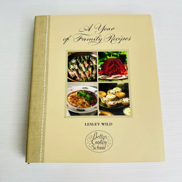 A Year of Family Recipes Cookbook Hardcover Book Lesley Wild Cooking Food