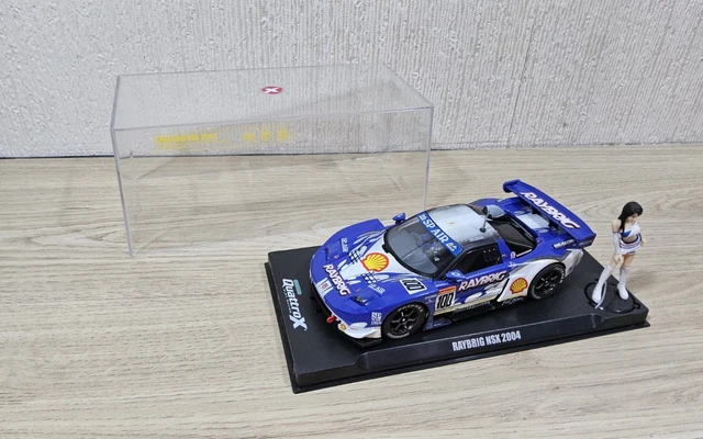 SCALEXTRIC QUATTROX SLOT Cars, Takata Dome Honda Nsx 2004