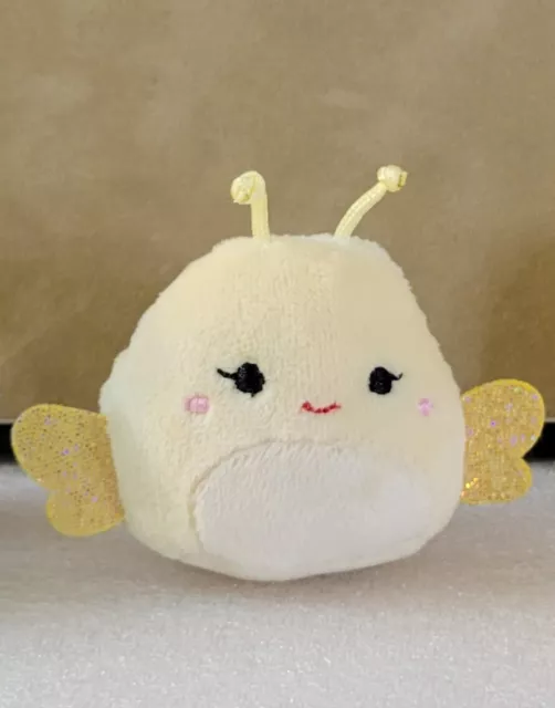 Squishmallows Squishville Brilliant Besties Squad Nixie Yellow Butterfly 2.6"