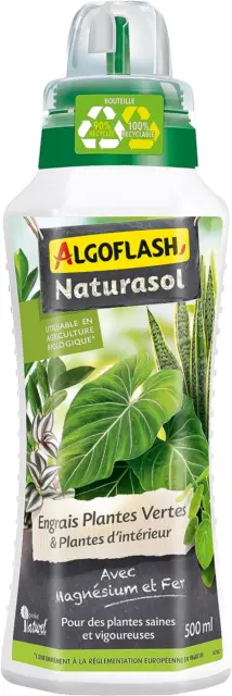 NATURASOL Engrais Liquide Plantes Vertes, 500 Ml, UAB, ALBIOPV500