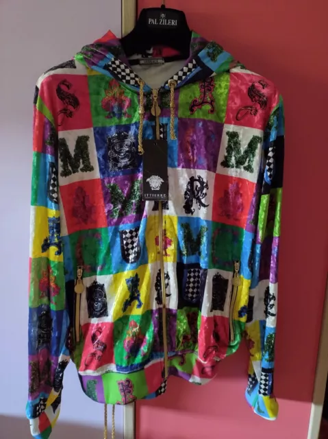 TUTA IN CINIGLIA Intera E Completa Alphabet Versace Jeans Couture