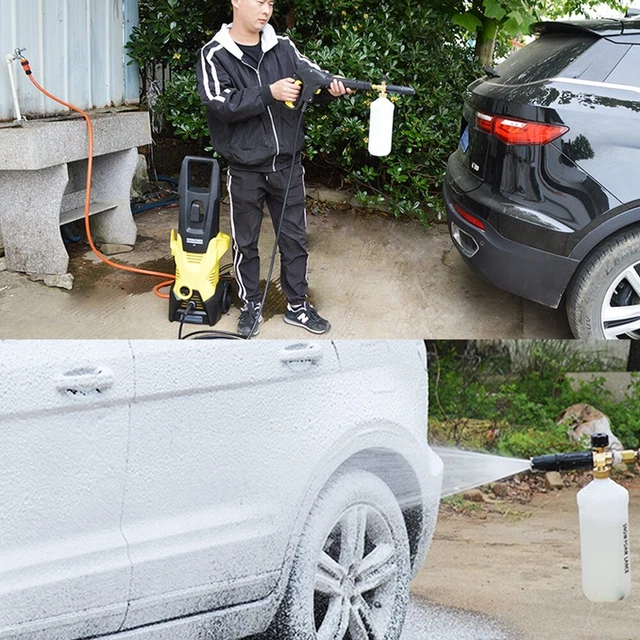 High Pressure Soap Foamer Snow Foam Lance Foam Cannon Foam Gun Nozzle Car Clean