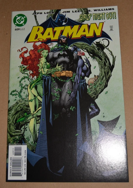 Batman #609 High Grade Jim Lee Poison Ivy 1St Thomas Elliot Hush Raw Key
