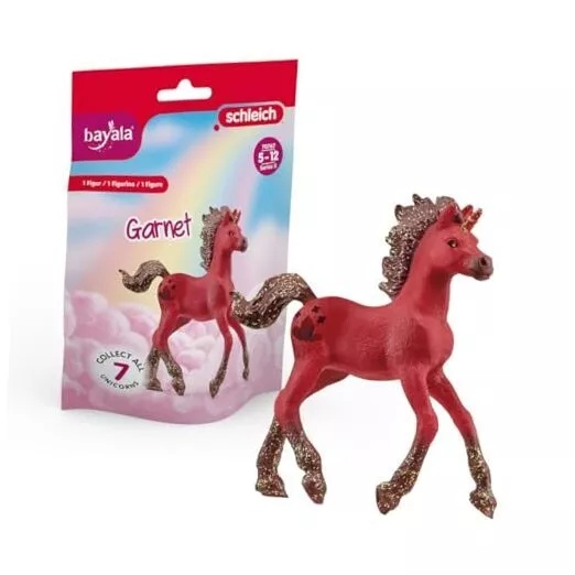 SCHLEICH bayala, Unicorn Toys for Girls and Boys, Collectible Unicorn Gemstone