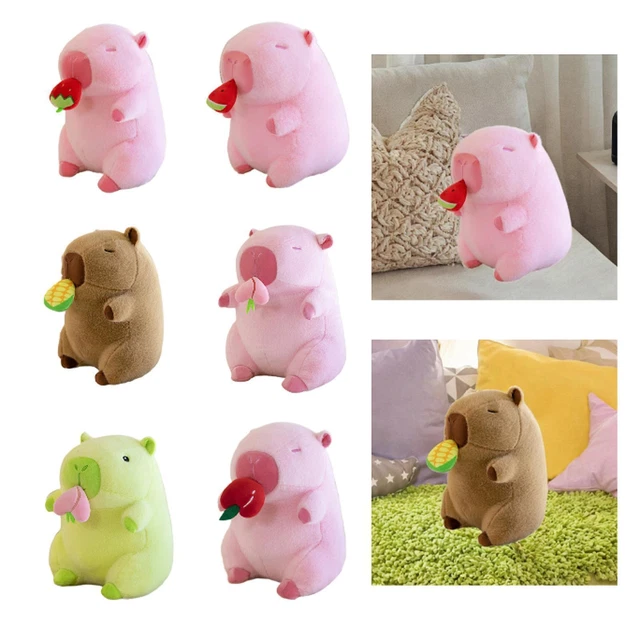 Zaloife Peluche Capybara Jouet, 23cm Peluche Capybara avec Oreiller Tortue Feature Plush Poupée en Peluche, Brun Peluche Cadeau pour Enfants 1 Zaloife Peluche Capybara Jouet, 23cm Peluche Capybara avec Oreiller Tortue Feature Plush Poupée en Peluche, Brun Peluche Cadeau pour Enfants 1
