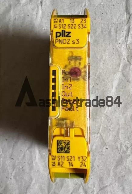 1PCS used Pilz safety relay PNOZ S3 24VDC 2n/o 751103 pilz pnoz s3