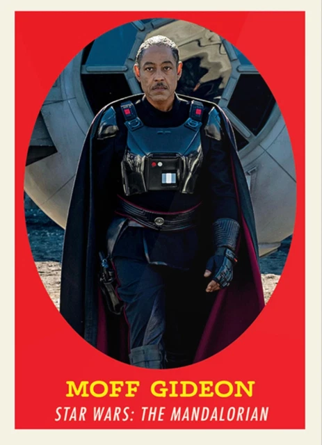 2023 Topps Tbt Set 10 Throwback Thursday Star Wars Edition Card Moff Gideon #30