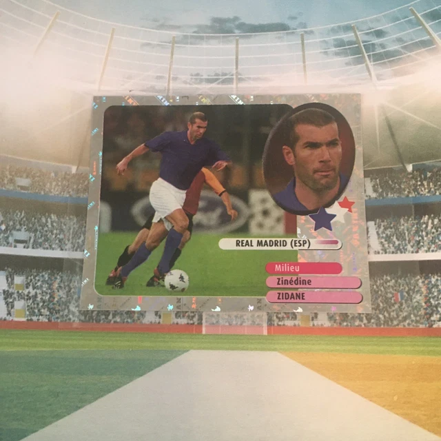 Sticker Panini Zinedine Zidane – Entraîneur Real Madrid – La Liga 2019-2020